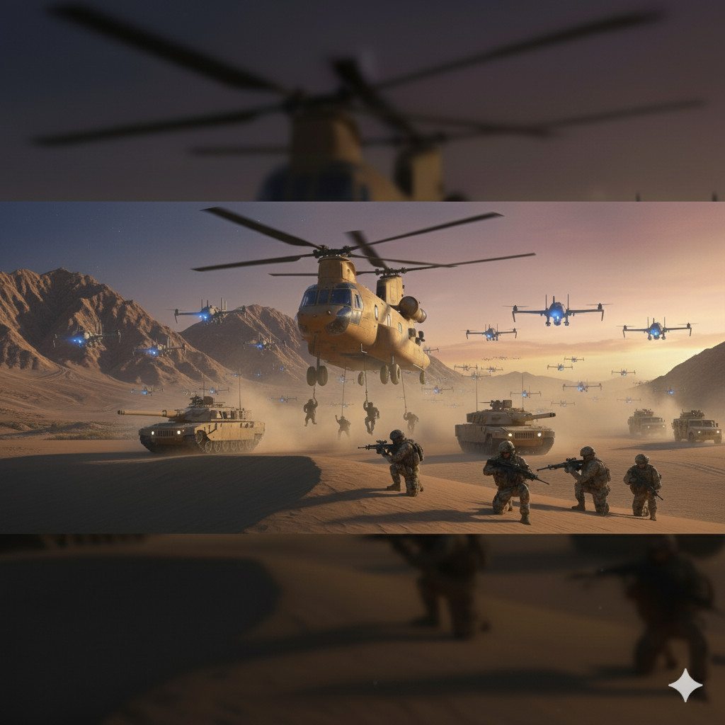 A submarine underwater